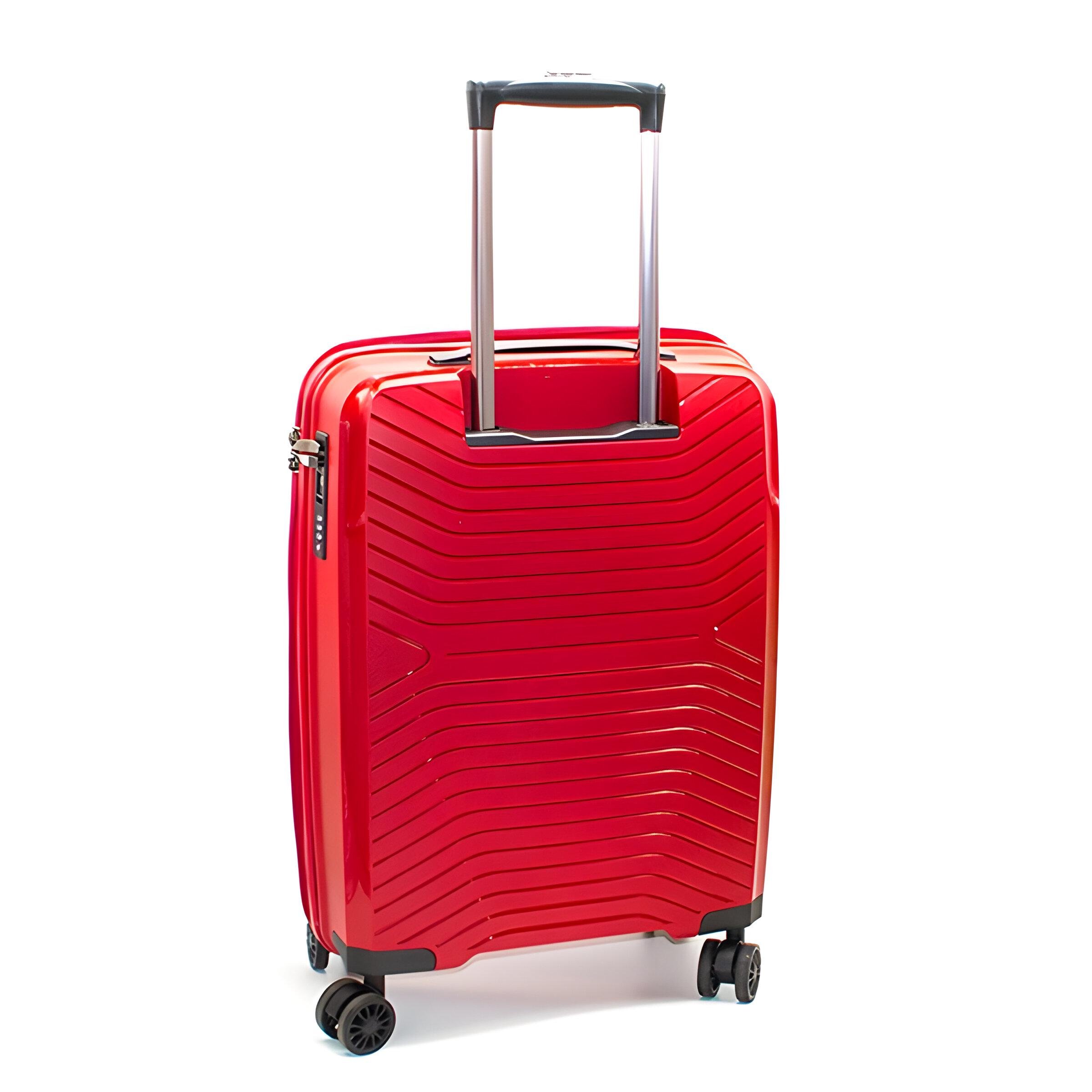 Набір валіз Unite Star 2в1 ABS-пластик з кодовим замком та телескопічною ручкою Червоний (7024) - фото 3 Набір валіз Unite Star 2в1 ABS-пластик з кодовим замком та телескопічною ручкою Червоний (7024) - фото 3