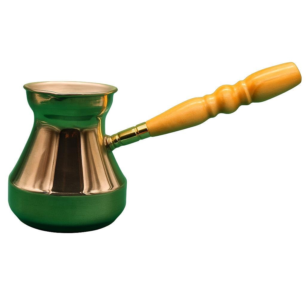 Турка для кофе Сторчай медная с цельнокатаной ручкой 250 мл (13744)