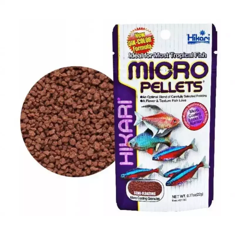 Сухой корм для тропических рыбок Hikari Micro Pellets 80 г (2752039955)