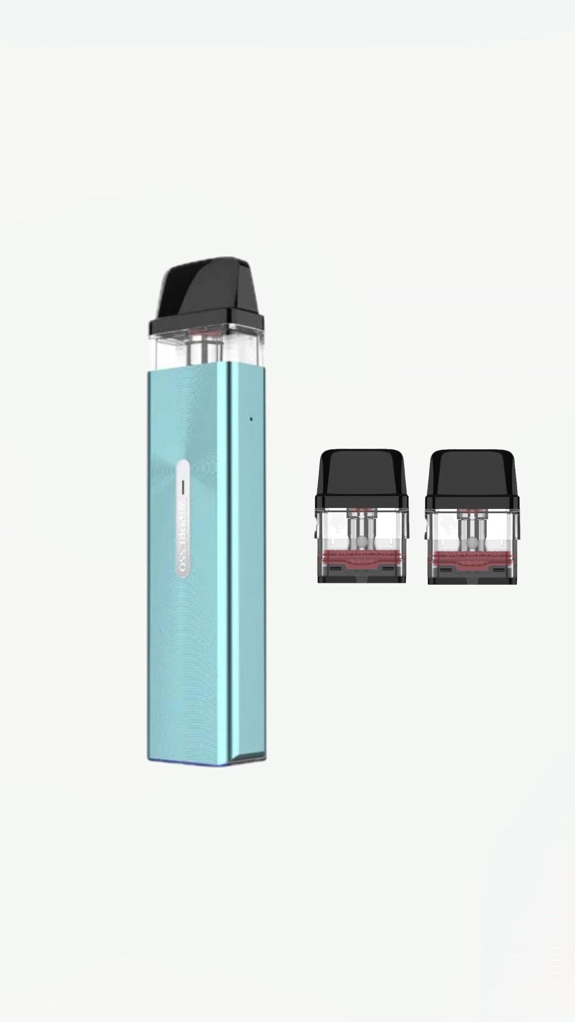 Электронная сигарета Vaporesso Xros mini с двумя картриджами без жидкости Sierra Blue (18407873)