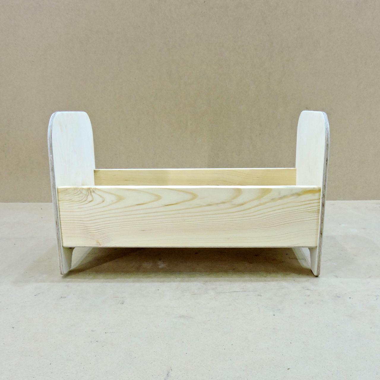 Кровать для кукол из дерева Мариан Бланже (КРТ-001601) - фото 2 Кровать для кукол из дерева Мариан Бланже (КРТ-001601) - фото 2