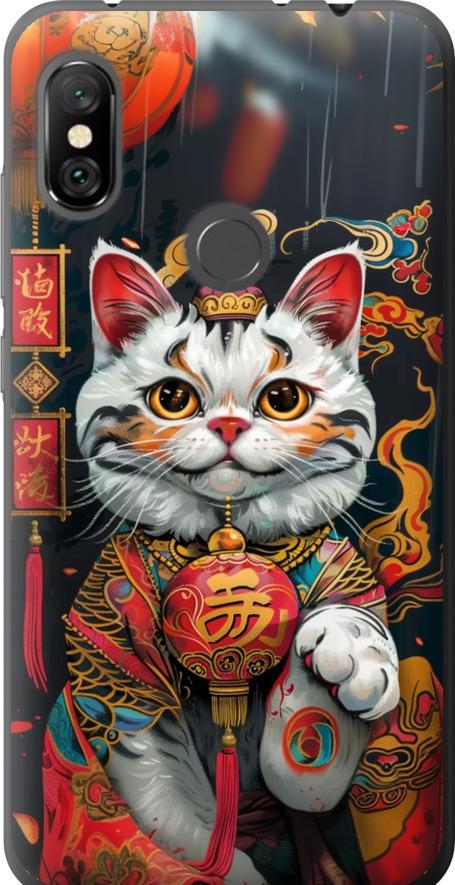 Чохол на Xiaomi Redmi Note 6 Pro China Cat v2 (6135u-1551-42517)