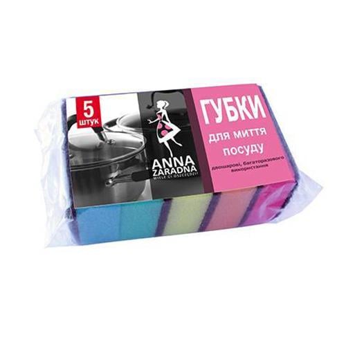 Губки кухонні Anna Zaradna/Sweet Home 5 шт. (SH-5192)