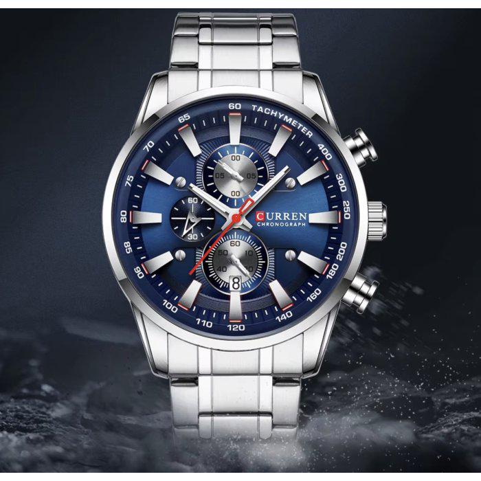 Часы наручные мужские Curren Pacific Silver (1951) - фото 6 Часы наручные мужские Curren Pacific Silver (1951) - фото 6