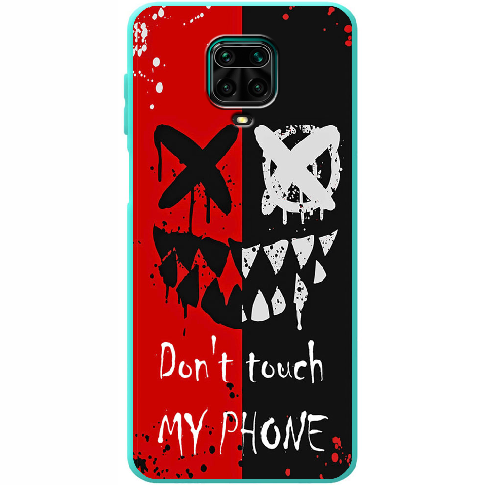 Чехол BoxFace Xiaomi Redmi Note 9S Bad Smile Мятный силикон (39475-up2468-39917)
