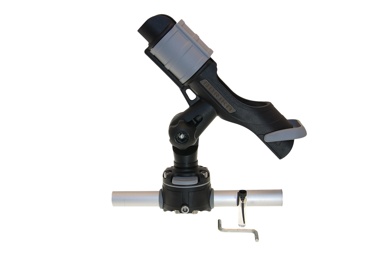 Тримач спінінга Borika FASTen HTr213-2 з монтажною системою FMr132 для кріплення на трубах та поручнях d 30/32 мм Чорно-сірий (01.03.008.01.01) - фото 5 Тримач спінінга Borika FASTen HTr213-2 з монтажною системою FMr132 для кріплення на трубах та поручнях d 30/32 мм Чорно-сірий (01.03.008.01.01) - фото 5