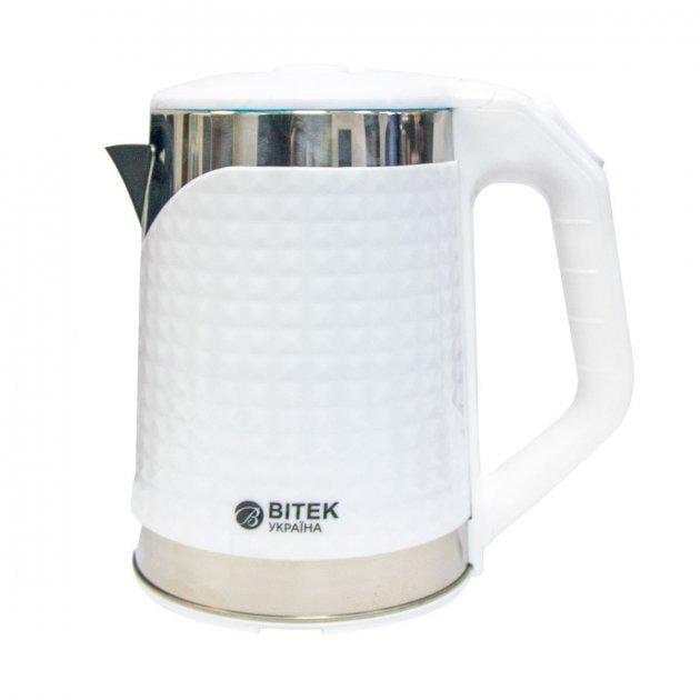 Электрочайник BITEK BT 3118 2000 W 2,2 л Белый (588057)