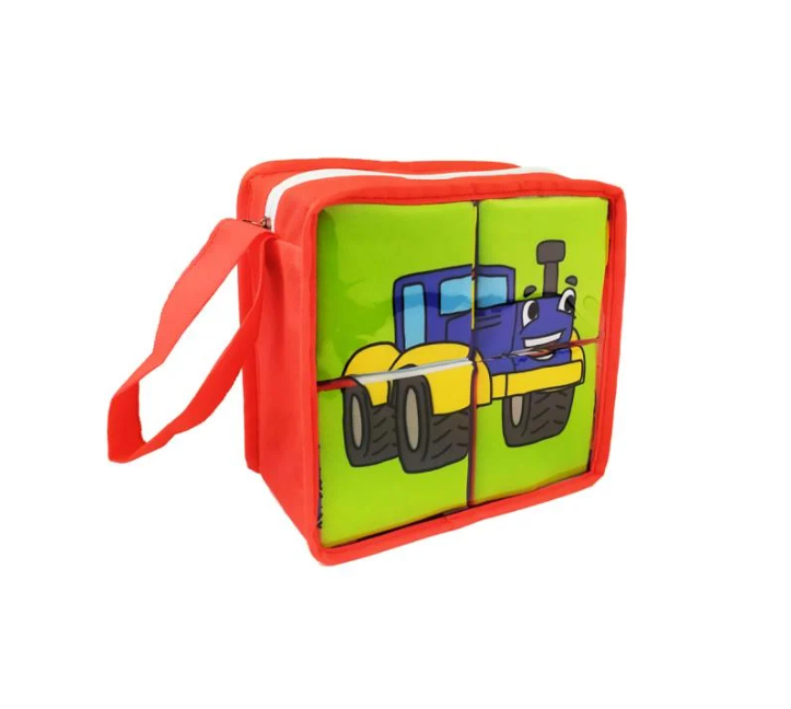 Набір кубиків м'яко набивних Macik МС 090501-01 Транспорт (RLT21971)