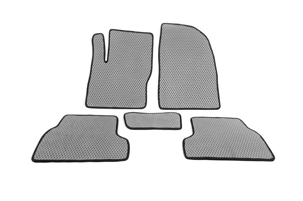 Автоковрики Digital Designs Ford Focus II 2004-2011 5 шт. Серый (1799831602)