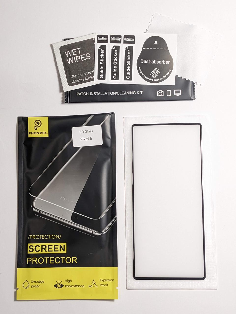 Защитное стекло PHENVEL 5D для Google Pixel 6 скругления (1766068968) - фото 2 Защитное стекло PHENVEL 5D для Google Pixel 6 скругления (1766068968) - фото 2
