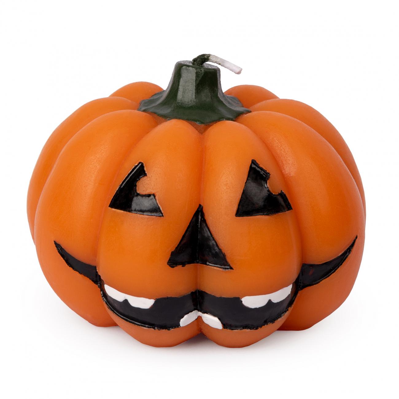 Свеча парафиновая YES! Fun Halloween Веселая тыква 10x8 см (974290)
