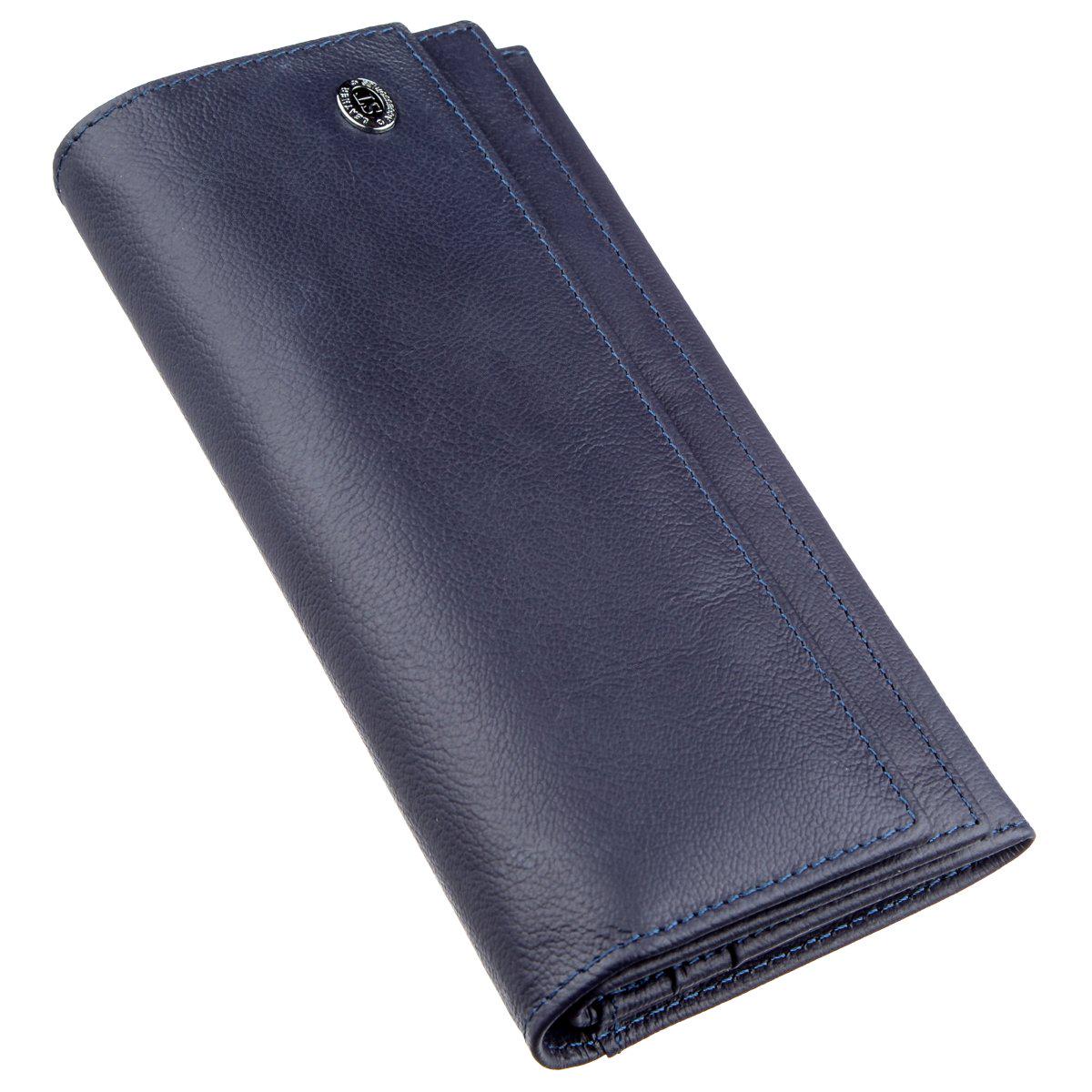 Кошелек ST Leather 18955 кожа Синий
