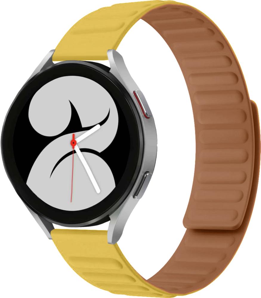 Ремінець Magneter для Galaxy Watch 4 40 мм Yellow (26614-0A)