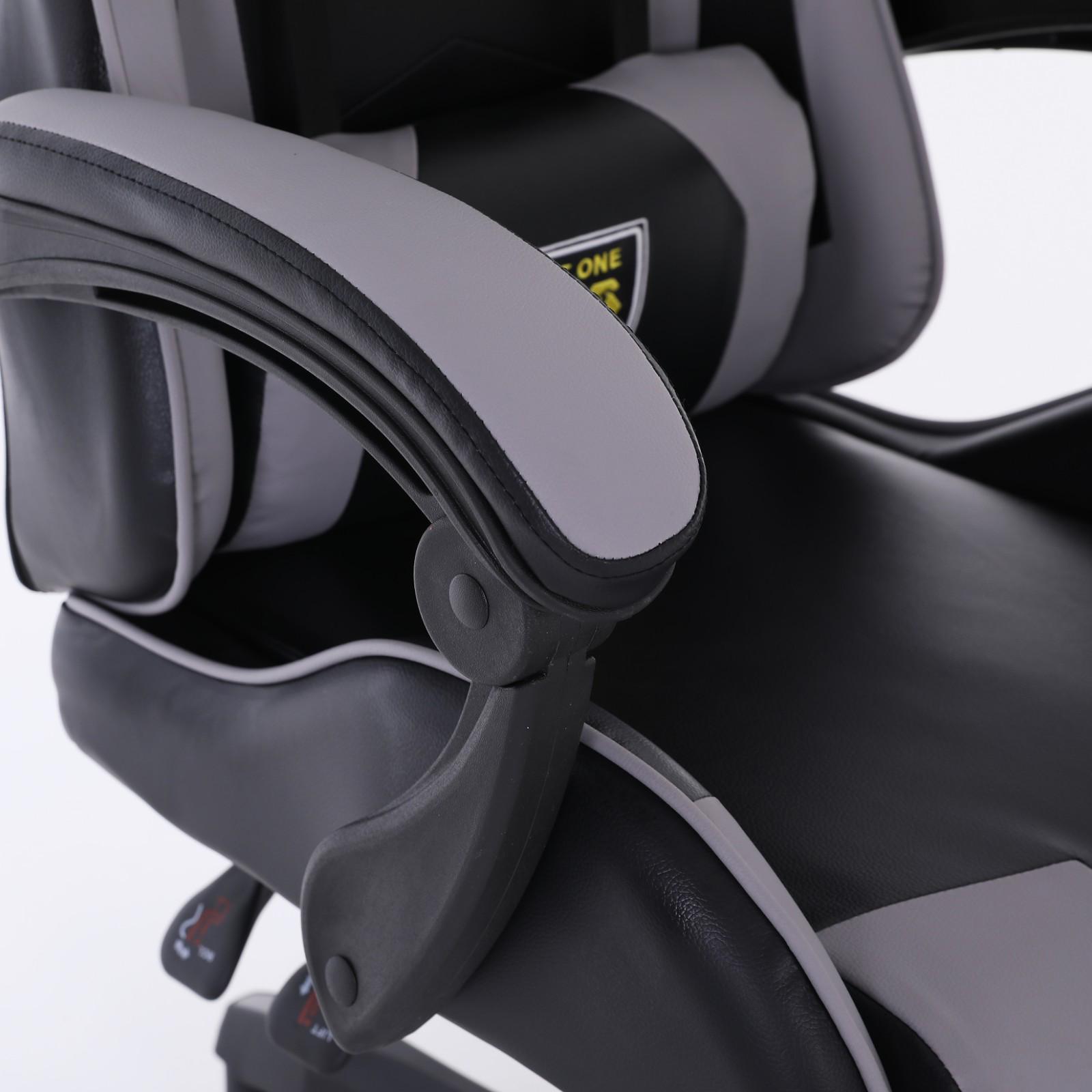 Крісло комп'ютерне Ext One Чорний/Сірий (10013705) - фото 11 Крісло комп'ютерне Ext One Чорний/Сірий (10013705) - фото 11