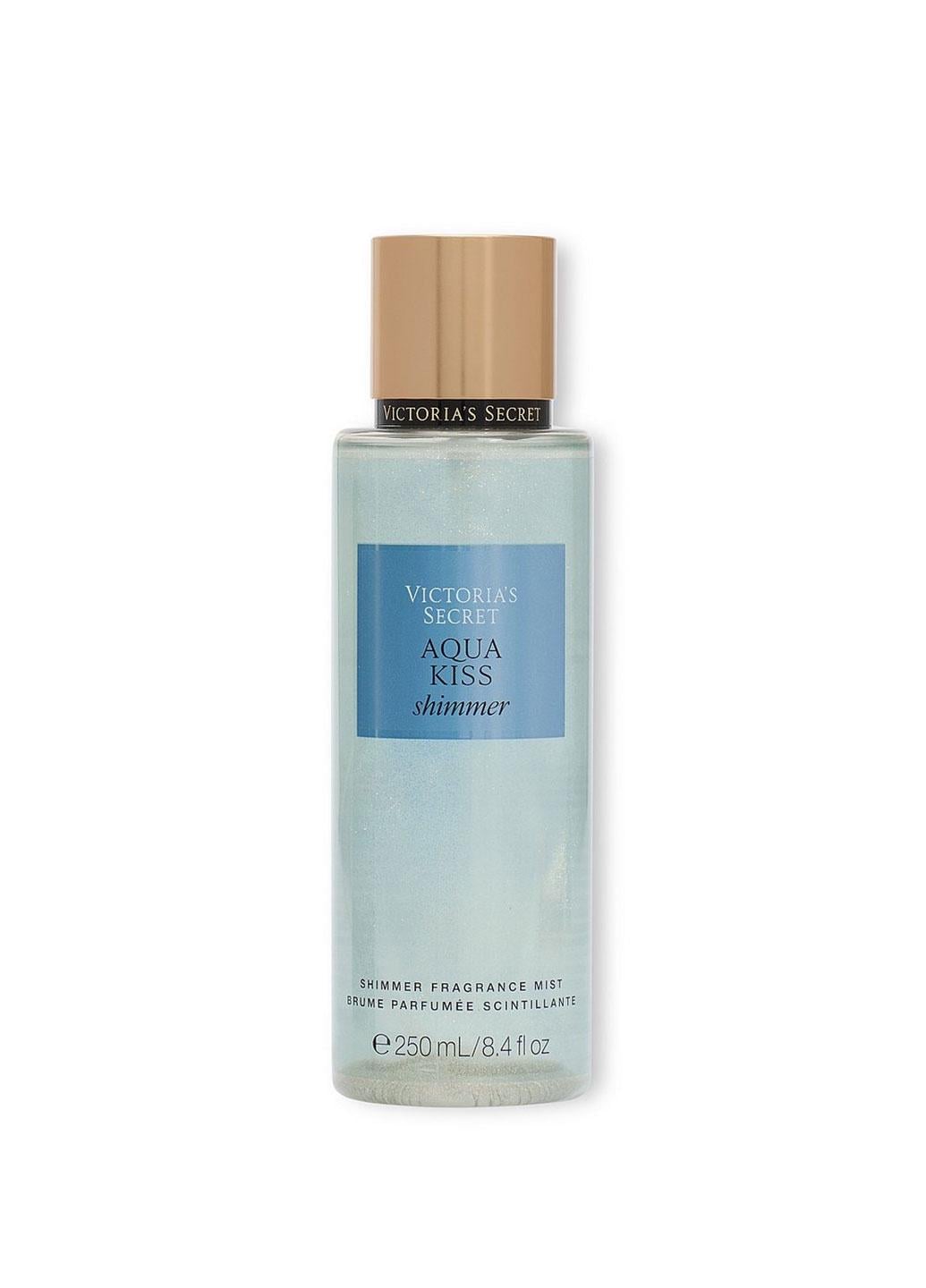Парфюмированный мист с шиммером Victoria's Secret Aqua Kiss Shimmer 250 мл Голубой (00422549QDAOS)