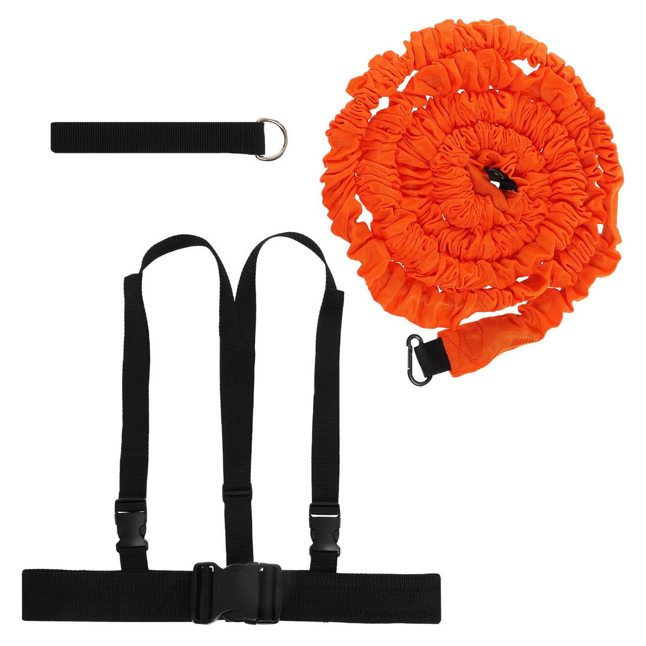 Пояс для выбегания эспандер Zelart POWER RESISTANCE TRAINER FI-6556 для отработки скорости и взрывной силы (2532860739)