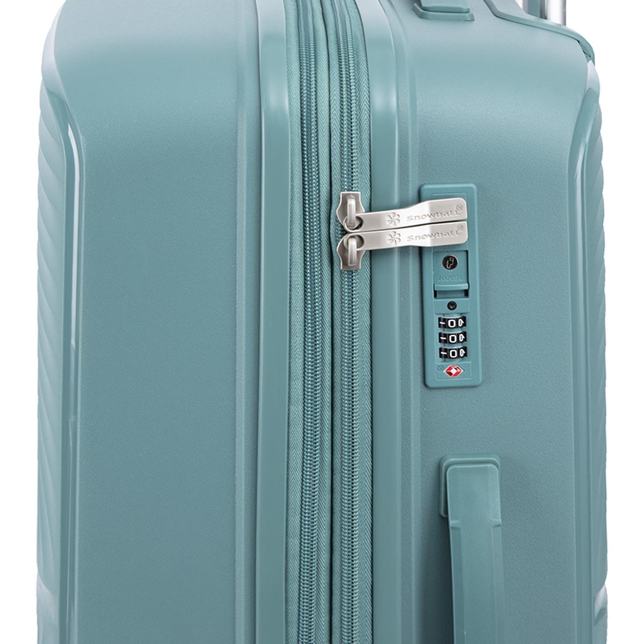 Валіза середня Snowball 40903 поліпропілен M Зелений - фото 8 Валіза середня Snowball 40903 поліпропілен M Зелений - фото 8