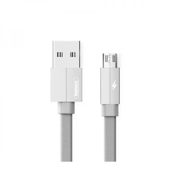 Кабель Remax RC-094m USB MicroUSB Kerolla 1 м Белый (6954851284468)
