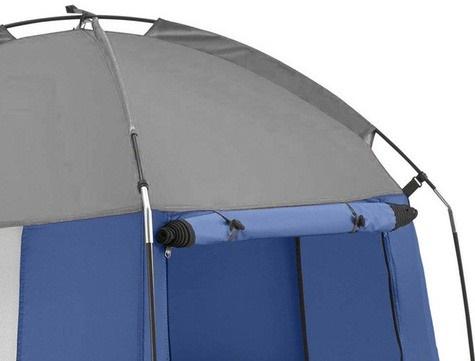 Намет-роздягальня в чохлі 4в1 110х190х110 см Синій/Бежевий - фото 4 Намет-роздягальня в чохлі 4в1 110х190х110 см Синій/Бежевий - фото 4