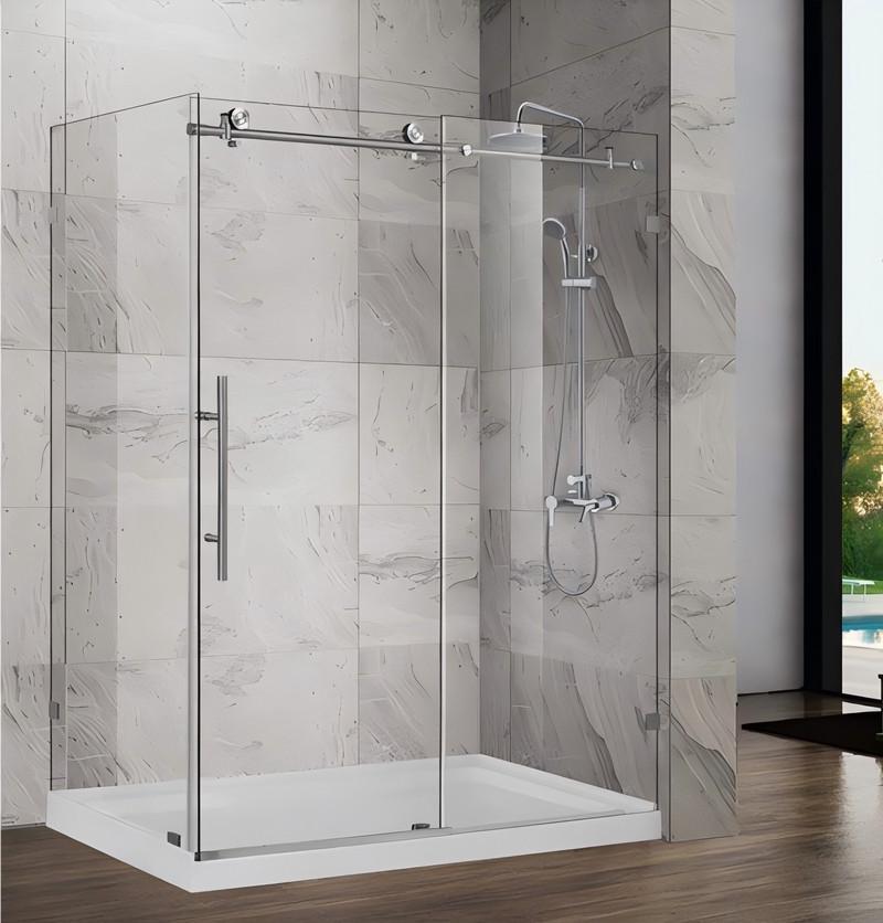 Душевая кабина без поддона KOER SR SC07-120x90x200-TR-01 прозрачное стекло Easy Clean 8 мм Хром (KR5370) - фото 6