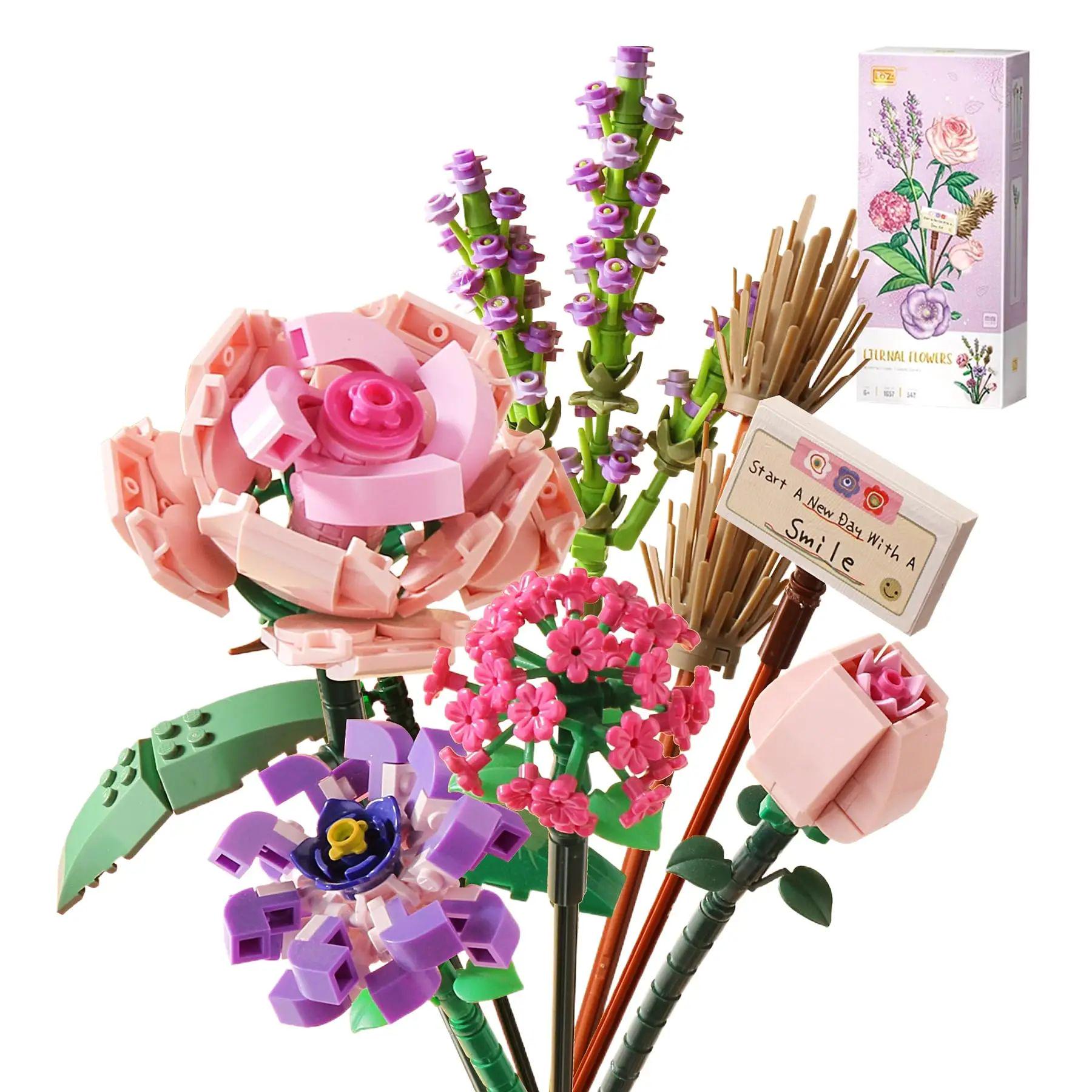 Конструктор LOZ букет квітів на 393 деталей (245)