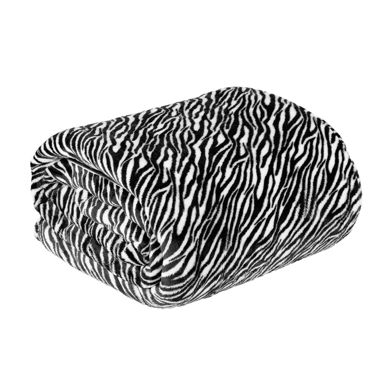 Плед Love You флісовий Зебра 150х200 см (ly9126)