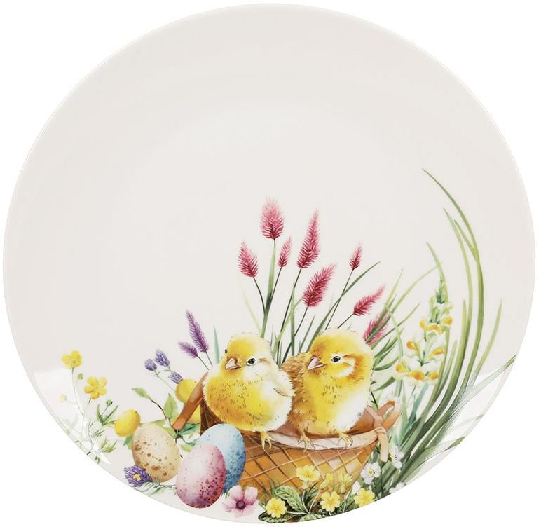 Набор фарфоровых тарелок Easter Melody 6 шт. 27 см