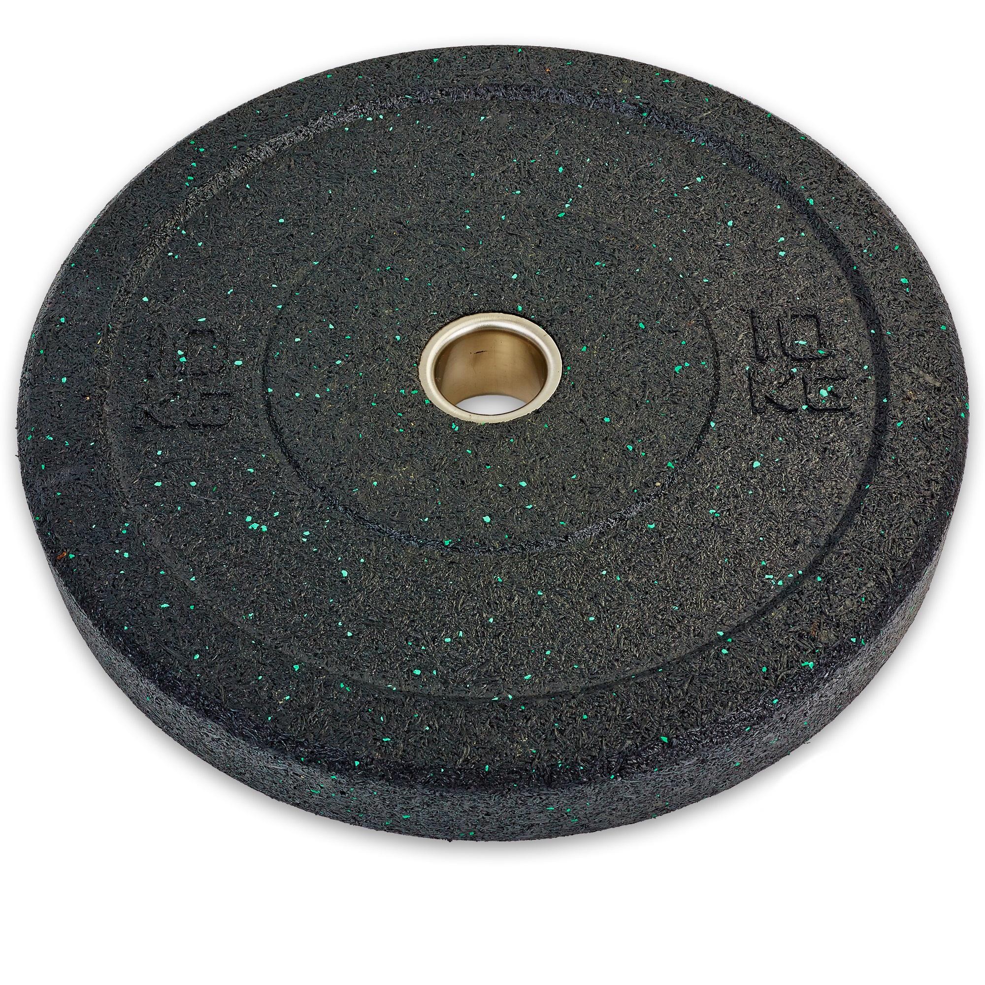 Диск бамперний для кросфіту Zelart Record RAGGY Bumper Plates TA-5126-10 51 мм 10 кг Чорний (DR003035)