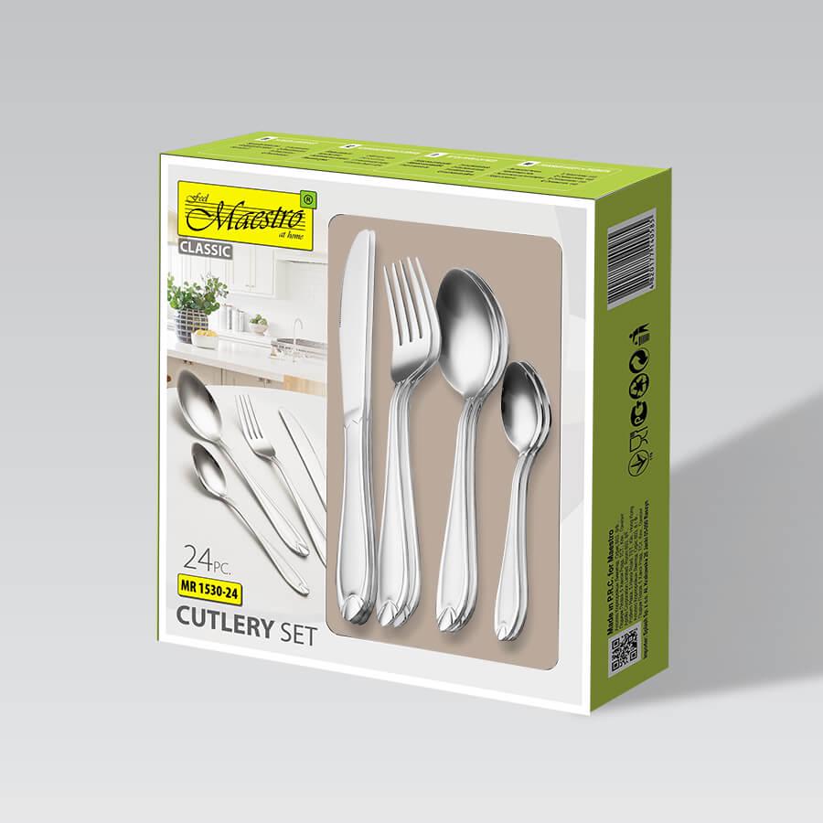 Столовый набор Мaestro MR-1530-24 24 предмета Столовый набор Мaestro MR-1530-24 24 предмета
