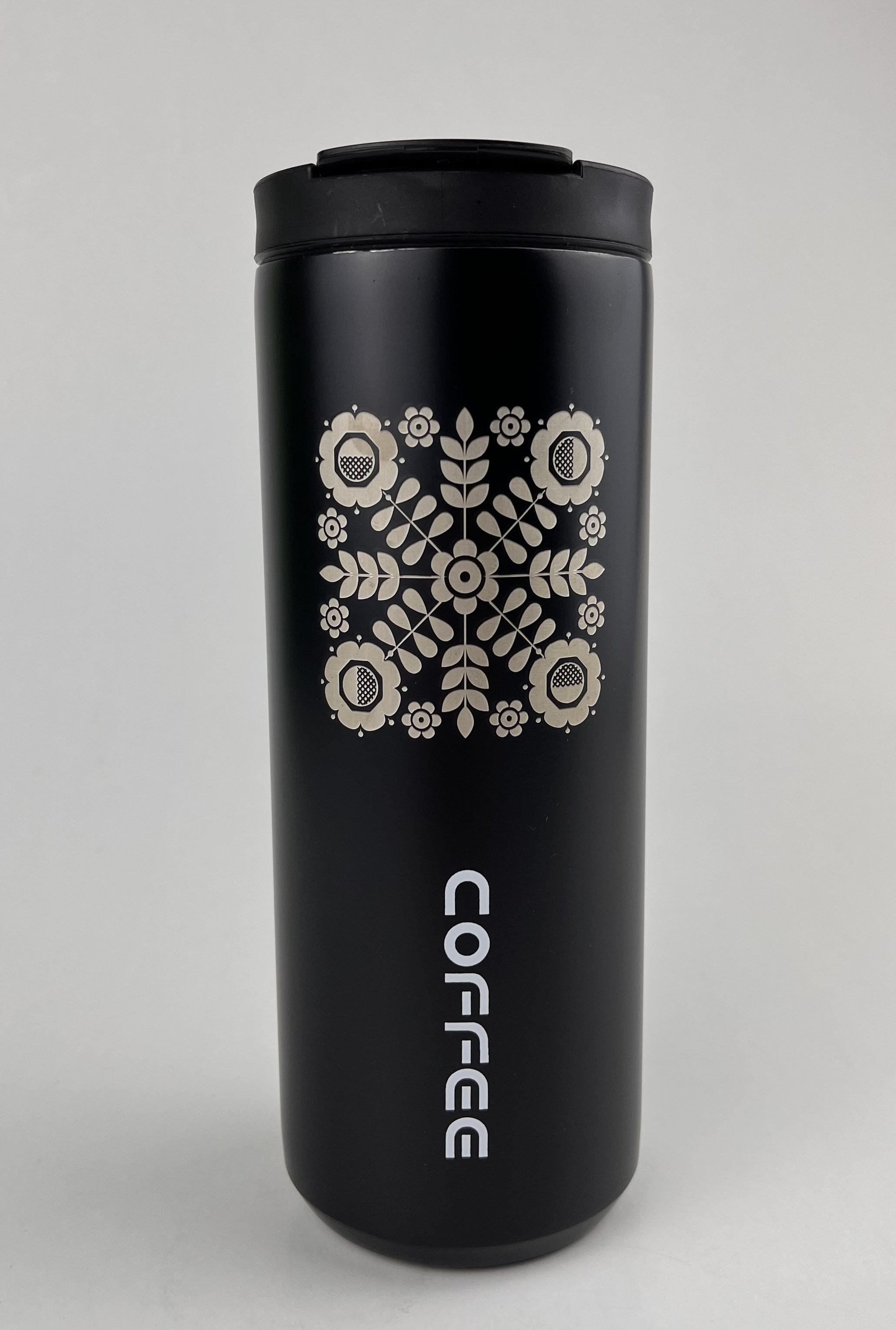 Термос з гравіюванням Соняшники (8-0605)