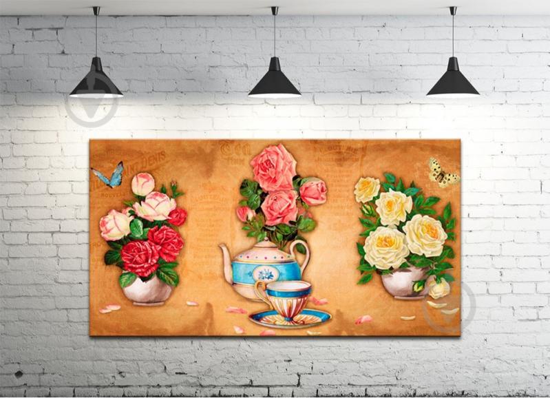 Картина на холсте ProfART S50100-532 100 x 50 см Цветы (hub_zqyY88575)