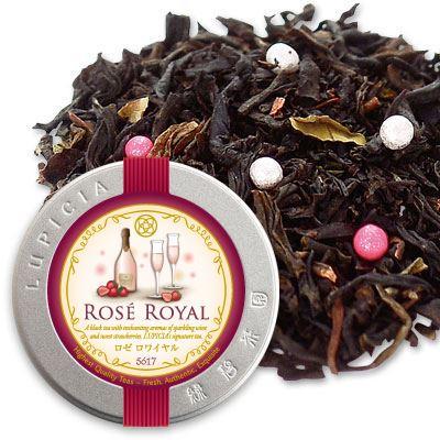 Чай черный LUPICIA Rose Royale премиальный с клубникой и игристым 50 г (3098135097)