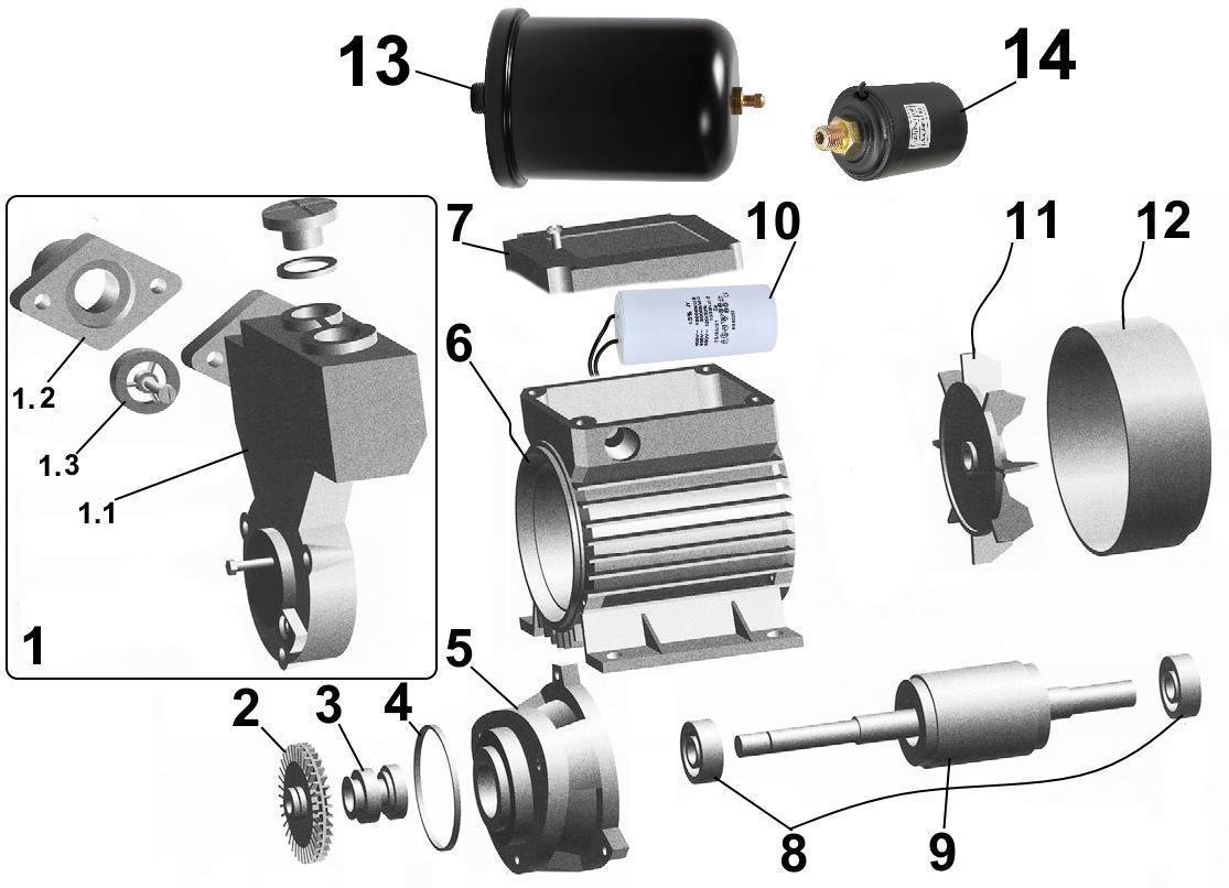 Станция насосная Optima OP-101 Mini Mini (GSR-000014282) - фото 6 Станция насосная Optima OP-101 Mini Mini (GSR-000014282) - фото 6
