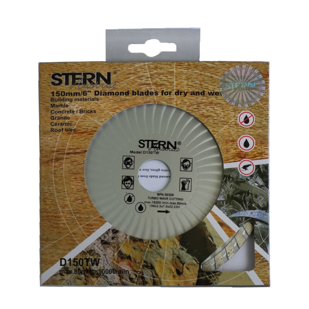 Диск алмазный турбо Stern 150 мм (54210)