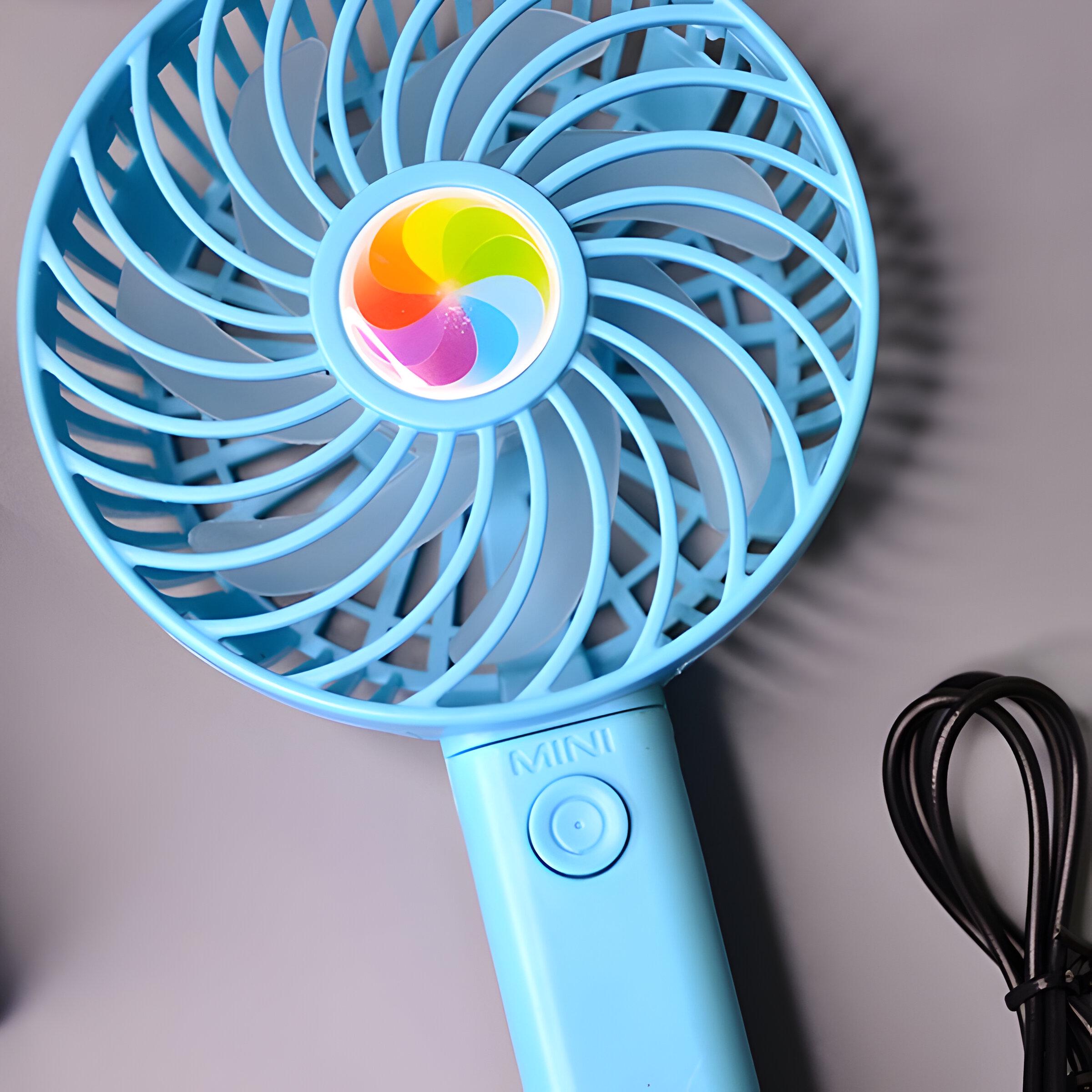 Детский вентилятор Голубой (2628-1) - фото 4