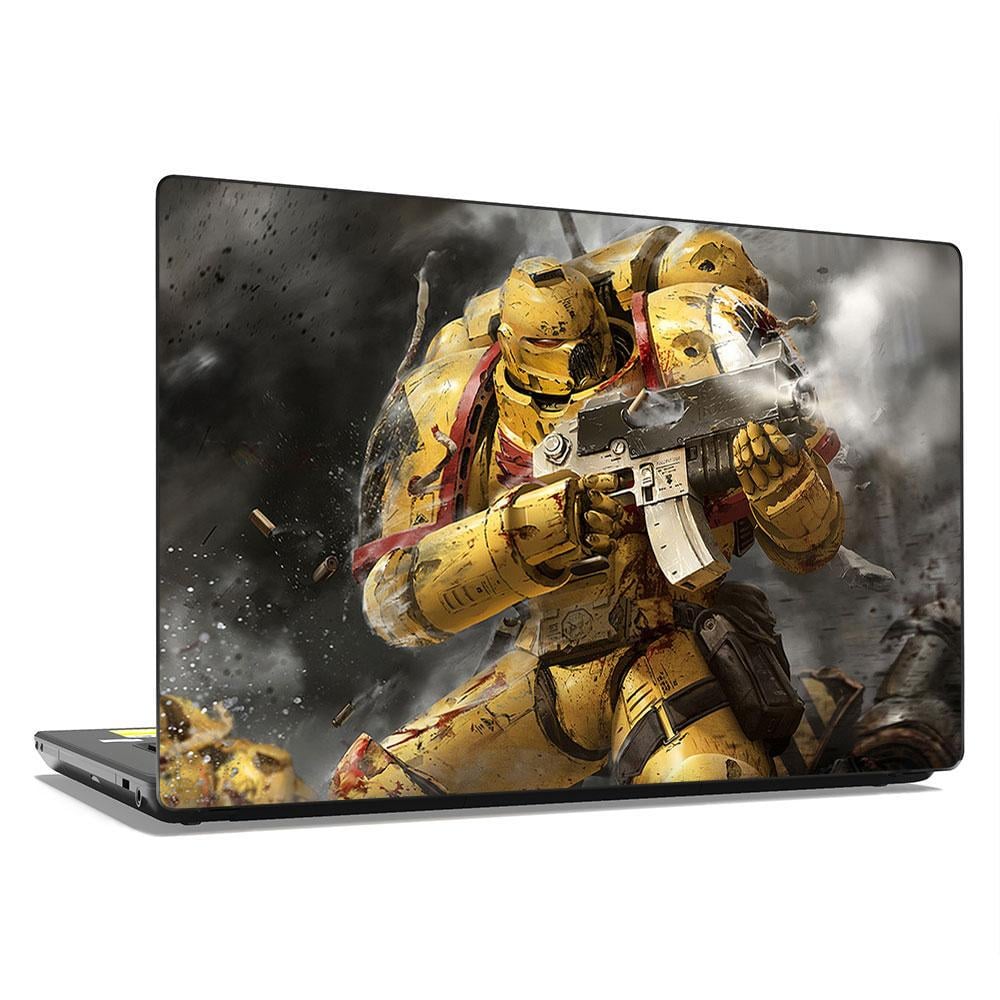 Декоративная наклейка на ноутбук 15,6" Warhammer 40000 Art 380х250 мм (100900)