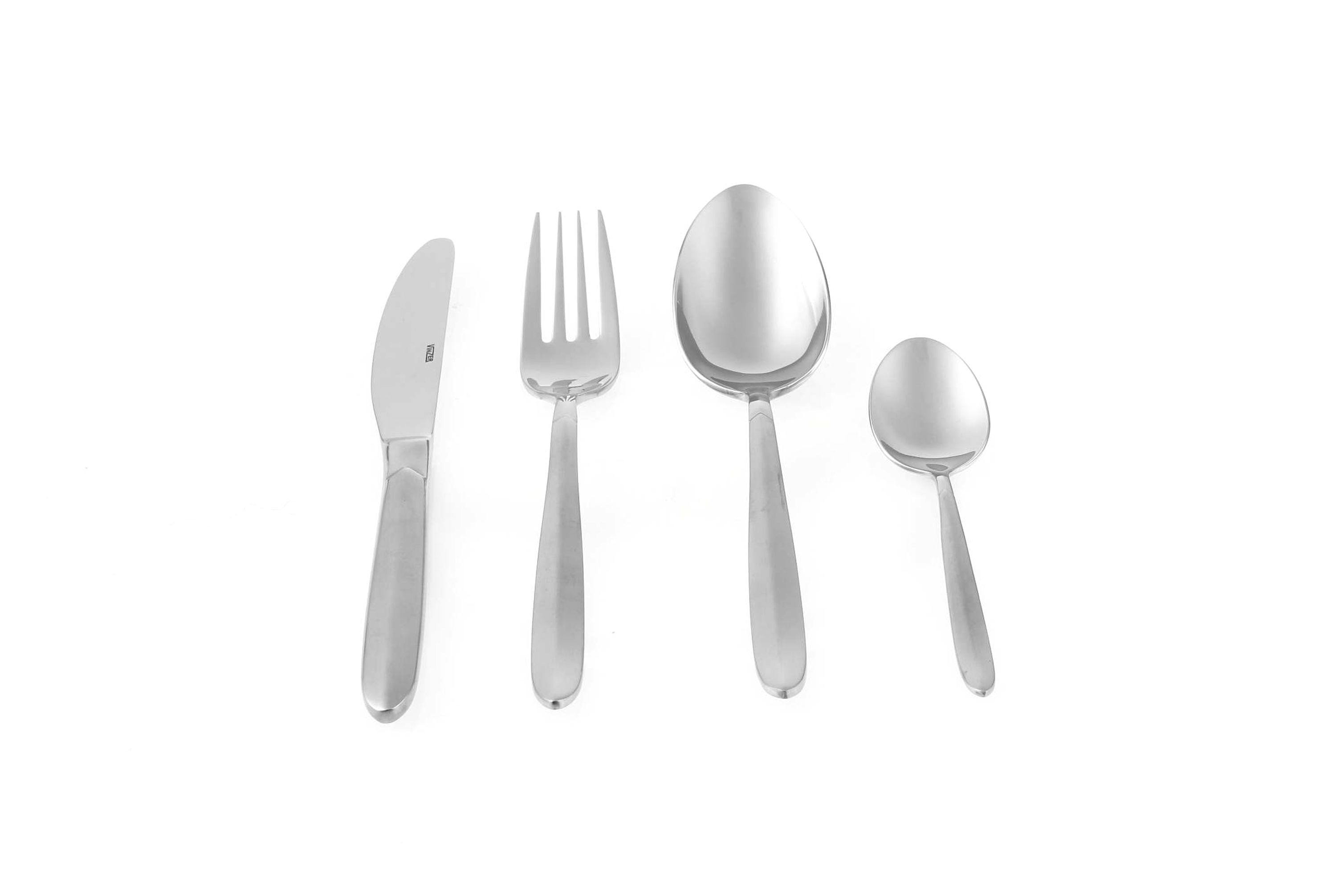 Набір столових приборів Vinzer 89101 Nocturne 24 предмети (8222) - фото 3 Набір столових приборів Vinzer 89101 Nocturne 24 предмети (8222) - фото 3