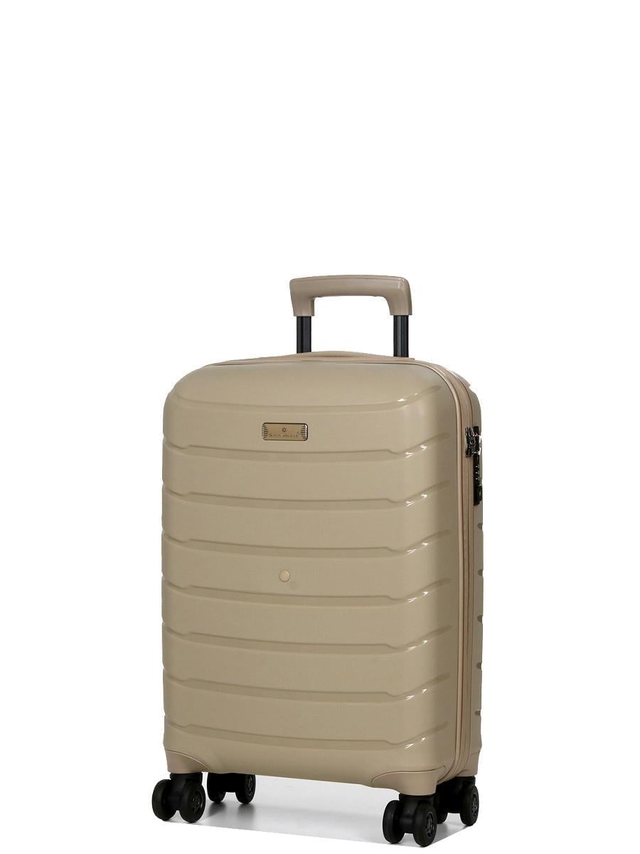 Чемодан малый под ручную кладь Snowball Cologn 61303 38 л 56x38x20 см Шампань