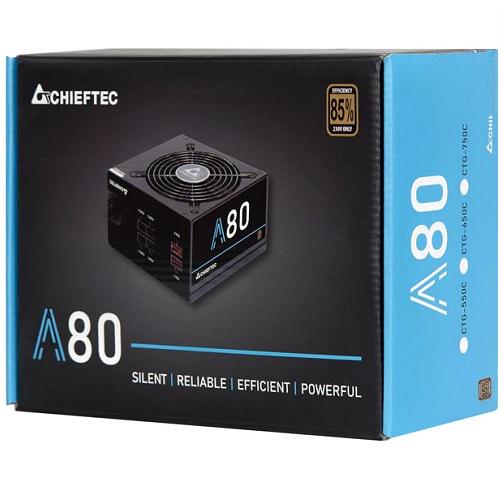 Блок живлення Chiefteс A-80 CTG-550C 120 мм 550W Modular (558731) - фото 2