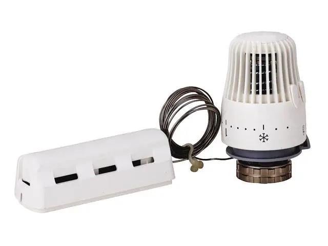 Термостатическая головка для радиатора Essentials M30х1 5 с дистанционным датчиком 6–28 °C