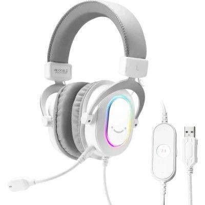 Наушники FIFINE H6 RGB 7.1 White (H6W) - фото 2