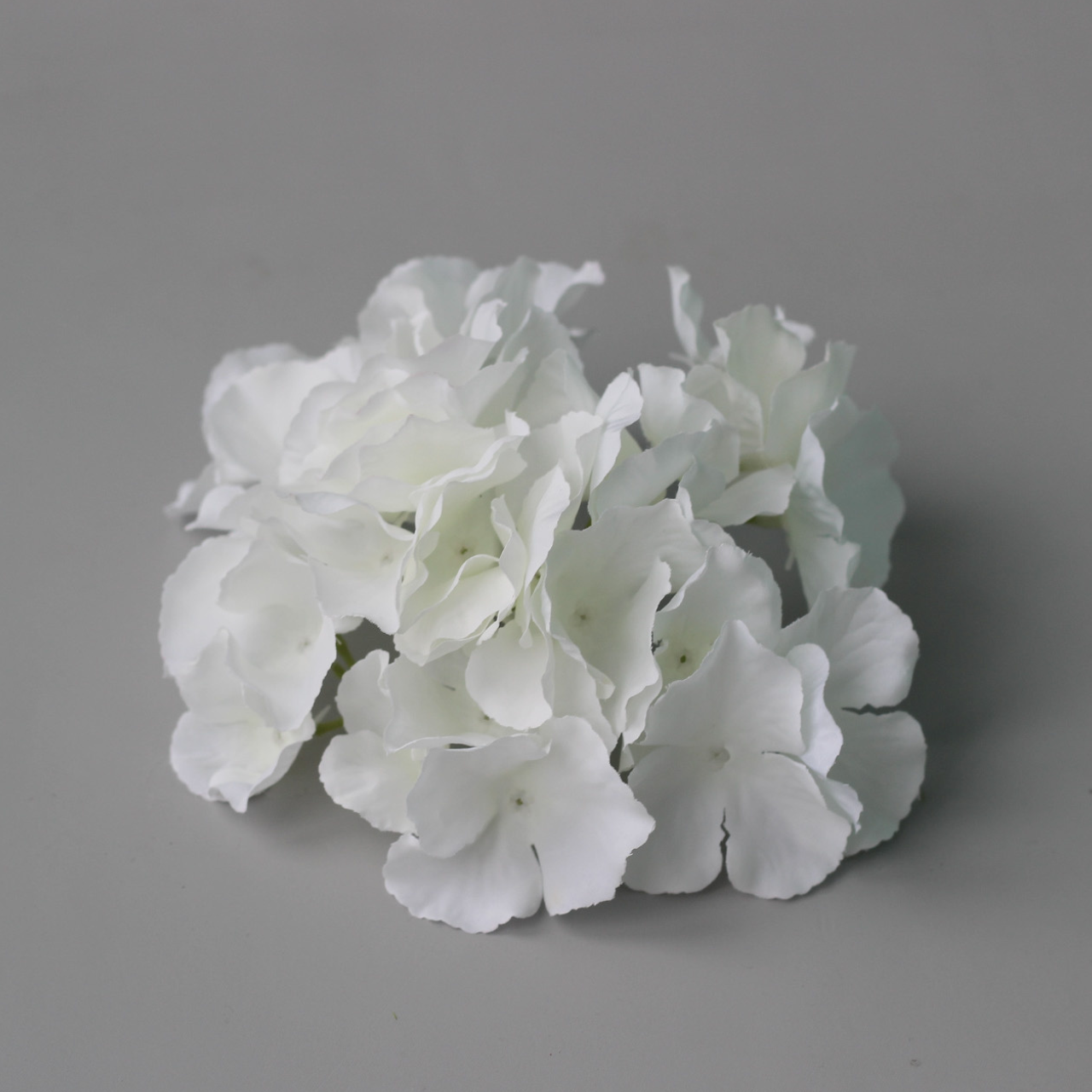 Искусственный цветок Головка гортензия 17 см Белый (2559619577)