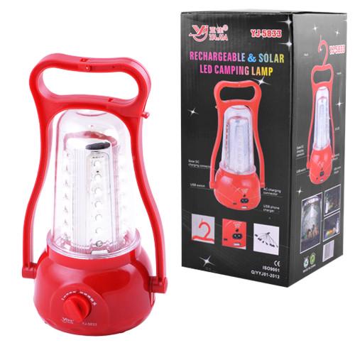 Фонарь лампа 5833 35LED Powerbank встроенный аккумулятор ЗУ 220V (2319952300)