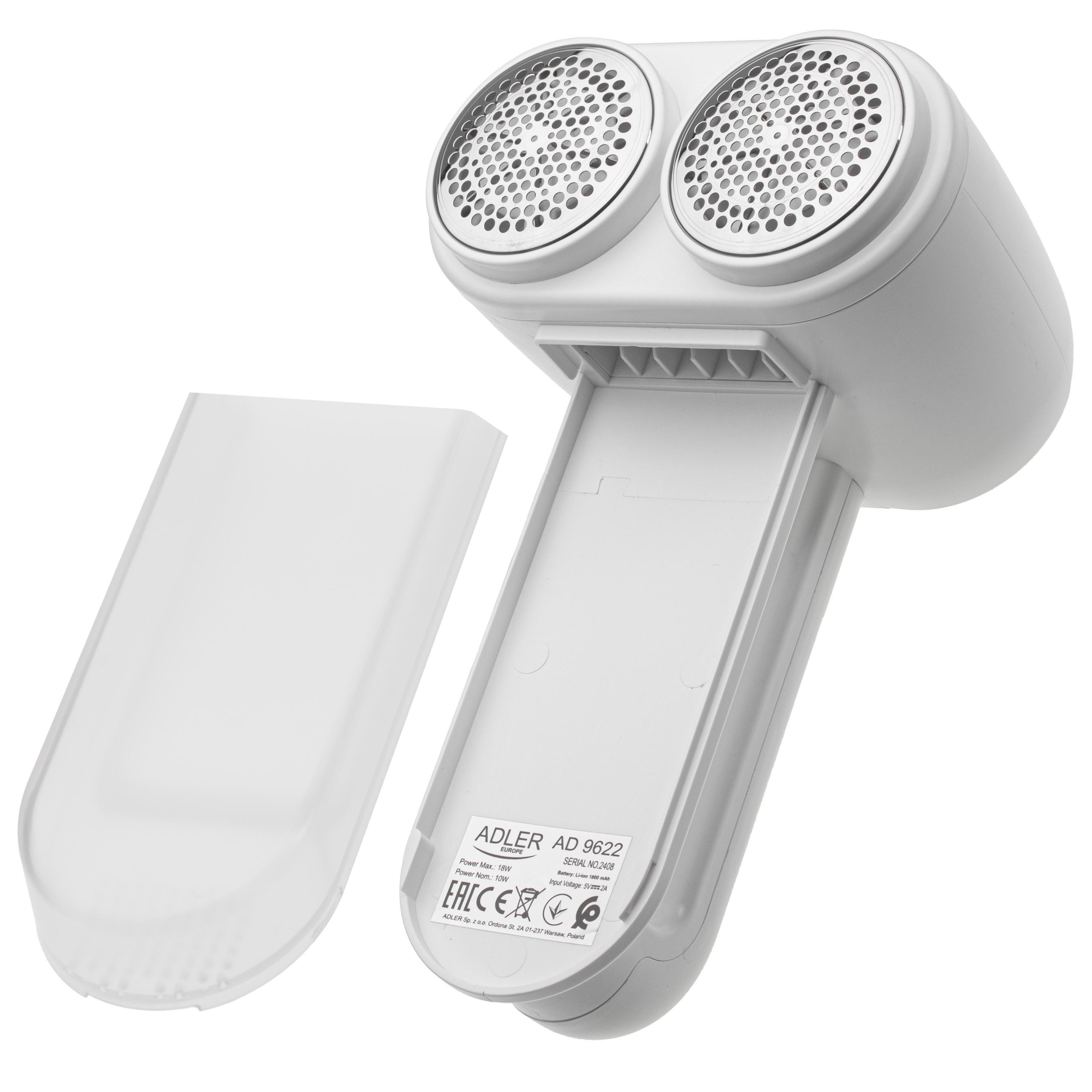 Машинка для удаления катышков Adler LCD White (AD9622) - фото 5 Машинка для удаления катышков Adler LCD White (AD9622) - фото 5