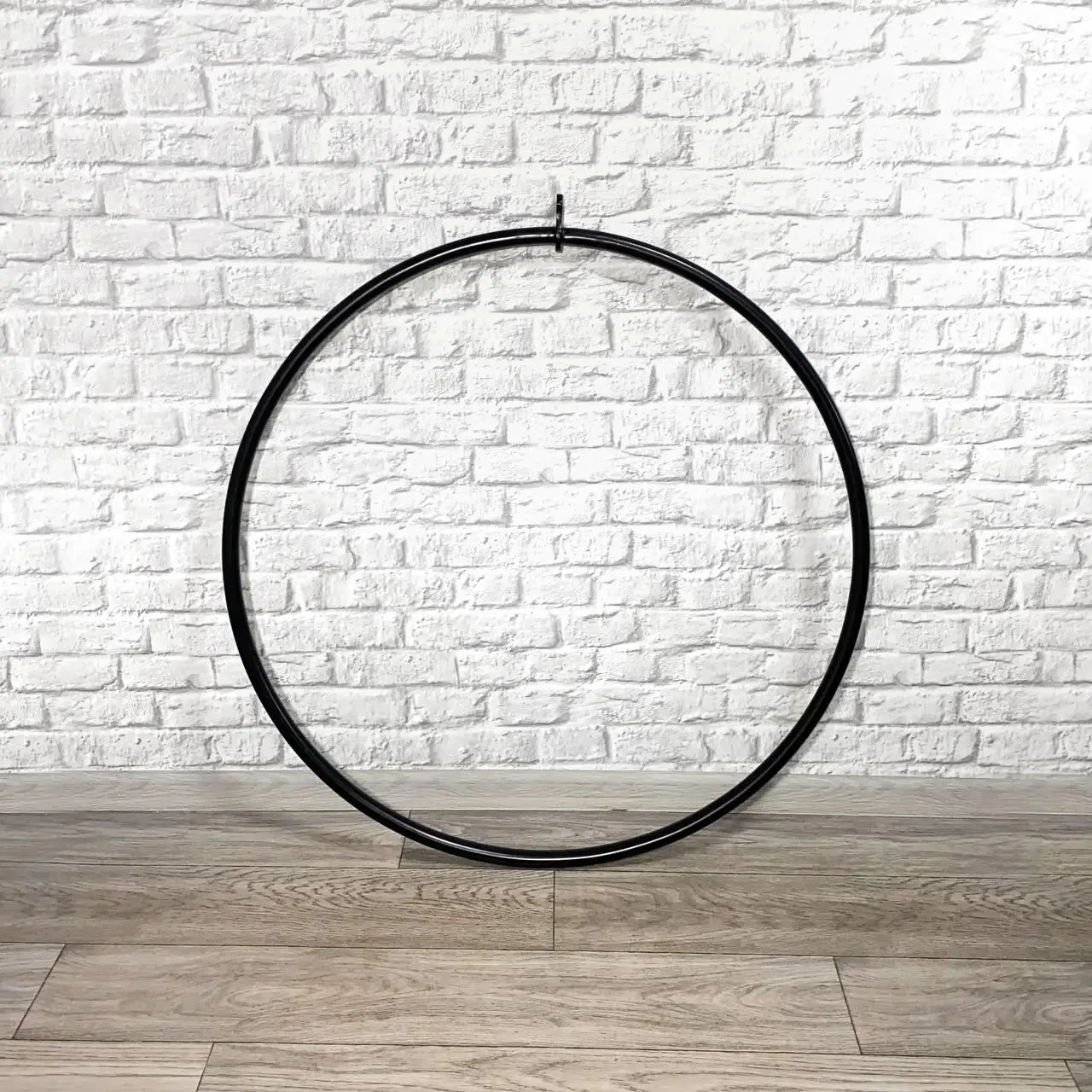 Кольцо для воздушной гимнастики Krei AERIAL HOOP на 1 подвес d 950 мм Черный (СІ6002.95)