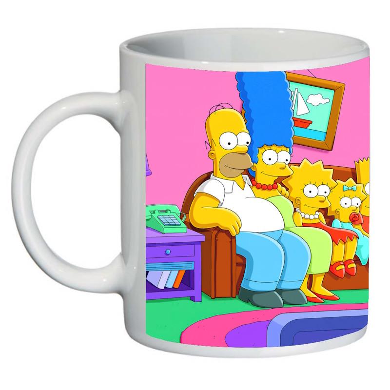 Чашка з принтом Сімпсони 0018 (2229717595)