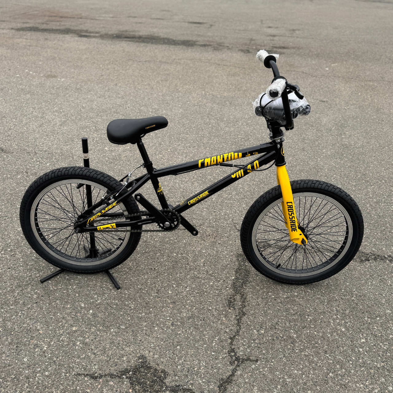 ᐉ Велосипед CROSSRIDE 20 BMX-FRS ST PHANTOM Желтый • Купить в