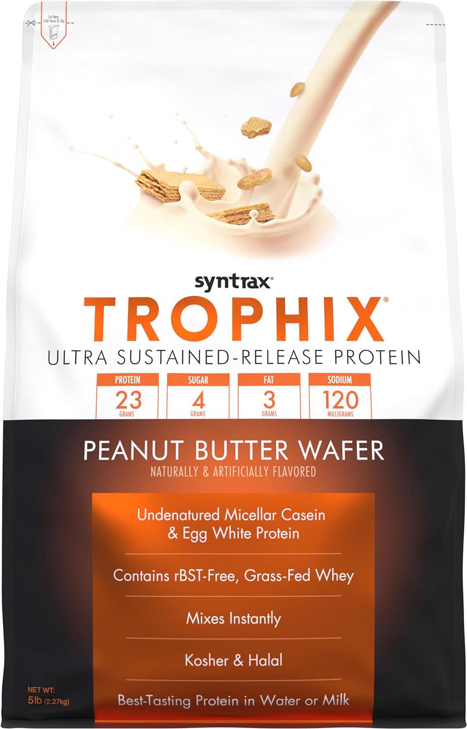 Протеїн Syntrax Trophix Peanut Butter Wafer 2,2 кг