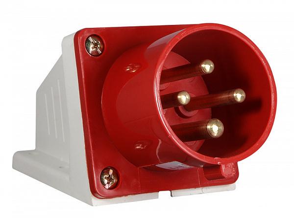 Вилка стационарная АСКО-УКРЕМ ВС 32А/4 3Р+РЭ 524 (A0080060005)