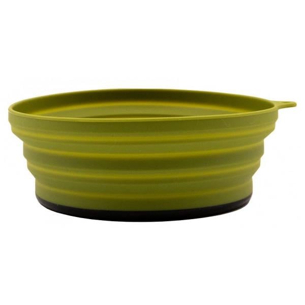 Тарелка Tramp TRC-123 силиконовая с пластиковым дном 550 мл Olive (538907)